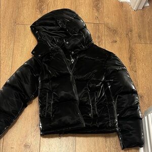Garage Black Perfect Puff Jacket